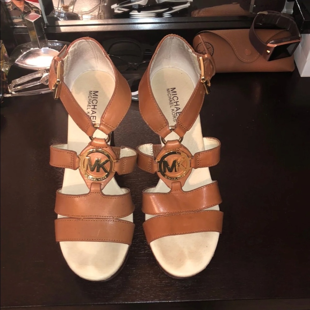Micheal kors heel wedges